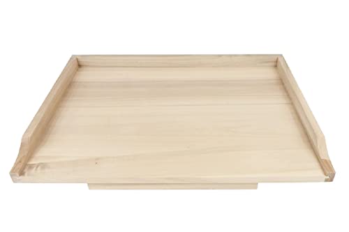 Wooden World Tabla de Repostería Tradicional de Madera para amasar 63 cm x 50 cm Stolnica