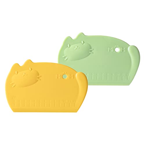 XPE 2 PCS rasqueta panadero cortador de pan cortador masa raspador de pastelería raspador masa cortador de masa espatula cocina raspador dough scraper rasqueta masa