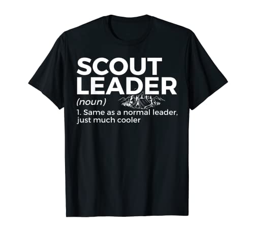 Definición divertida de líder scout Camiseta