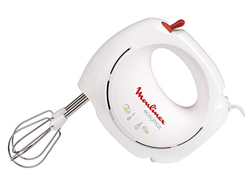 Moulinex EasyMax ABM11A30 Batidora Amasadora, 200 W, 5 Velocidades, Plástico