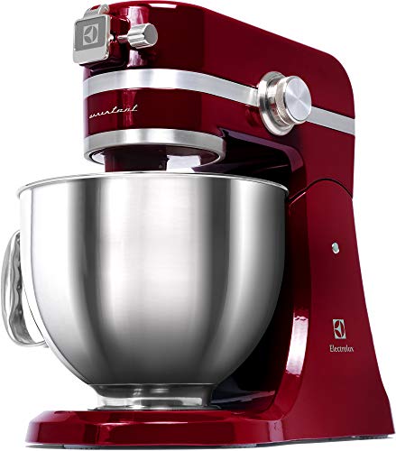 Electrolux 910013070 Assistent-Robot de Cocina, 1000 W de Potencia, Color Rojo, 4.8 Liters