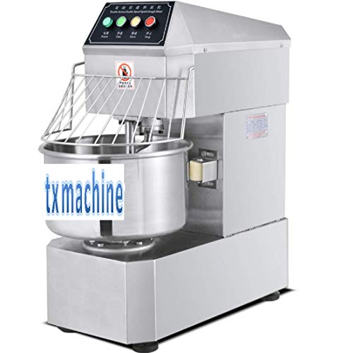 TX txmachine 30 litros Batidoras amasadoras Robot Cocina/Batidora Amasadora de Reposteria con Potente Motor de 1.1KW Acero Inoxidable Dos velocidades (220V/50HZ)