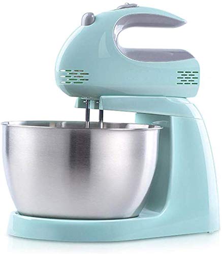 JINHH Kenwood Batidora De Pie, 2 En 1 Mano Y Batidora De Pie, Y La Masa del Batidor Accesorios Hook - 5 Velocidades - 3 Pies L Tazón De Acero Inoxidable Y No del Resbalón De 150W