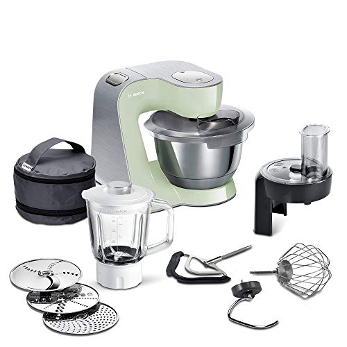 Bosch Creation Line Premium - Robot de cocina Mint/Plata.