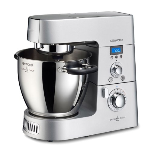 Kenwood Coooking Chef Master - Procesadora de alimentos con báscula, 1500W, inducción 1100 W, 6,7 litros