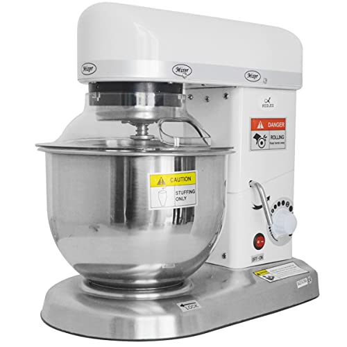 500W Batidora Amasadora,Multifunción Robot De Cocina 10L Cuenco De Acero Inoxidable Amasadora Para Repostería Con 3 Accesorios De Mezcla