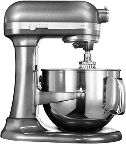 KitchenAid 5KSM7580XEMS Robot de Cocina, 500 W, Acero Inoxidable Metal, Plata