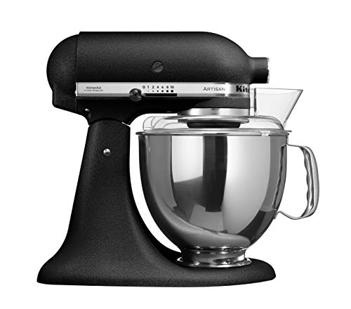 KitchenAid 5KSM175PSEBK, 300 W, Inoxidable, Negro Acero Fundido