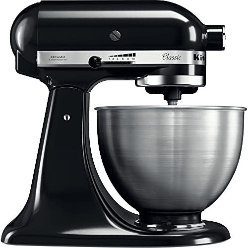 KitchenAid 5K45SSEOB ROBOT DE COCINA DE 4,3 L CLASSIC Negro onix