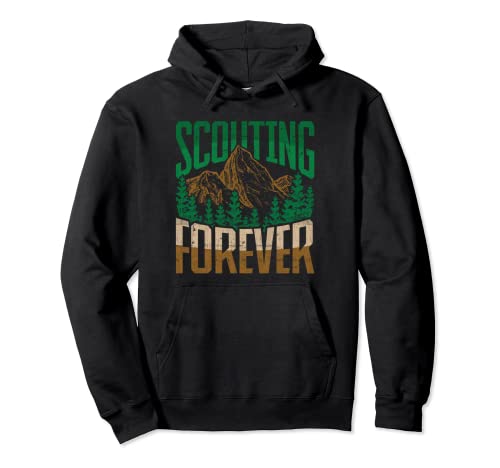 Scouts Líder Scout Scouting Forever Sudadera con Capucha