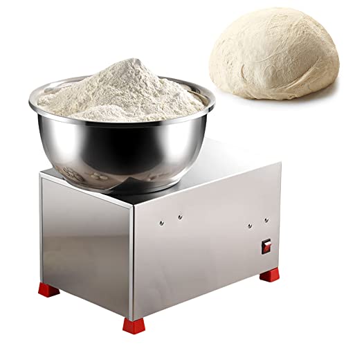 MNSSRN Mezclador Automático De Harina, Mezclador De Harina De 3 Kg / 5 Kg / 8 Kg, Mezclador De Alimentos Multifuncional, para Uso Doméstico Comercial,3kg