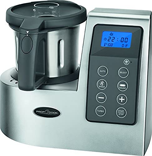 Proficook MKM 1074 - Robot de cocina con 10 funciones, 9 velocidades y turbo, capacidad 2 l