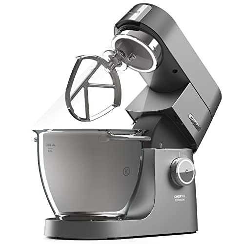 Kenwood Titanium XL KVL8300S - Robot de cocina, 6.7 L, 1700 W, 10 dB, plata