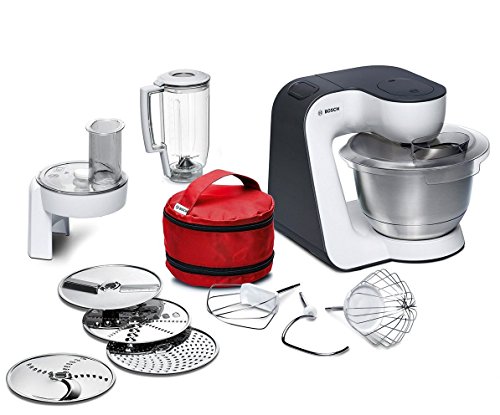 Bosch Mum 52120 Styline Robot culinario, 500 W, 3.9 litros, 0.37, Stainless Steel