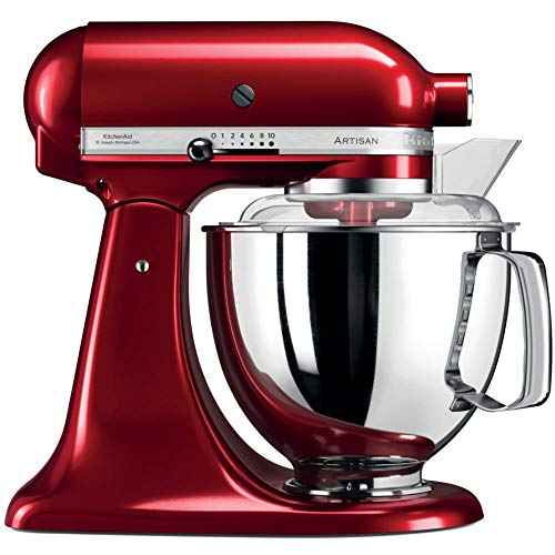 KitchenAid Artisan - Robot de cocina (Rojo, Acero inoxidable, 50/60 Hz)